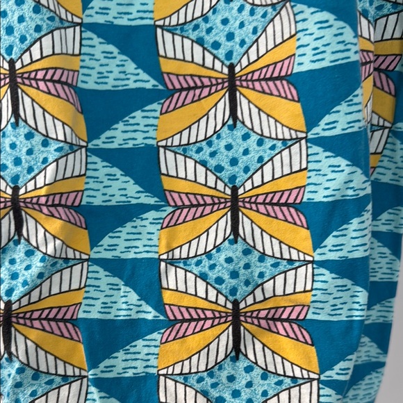 Tea Collection Colorful Leaf Pattern Top - Picture 3 of 3